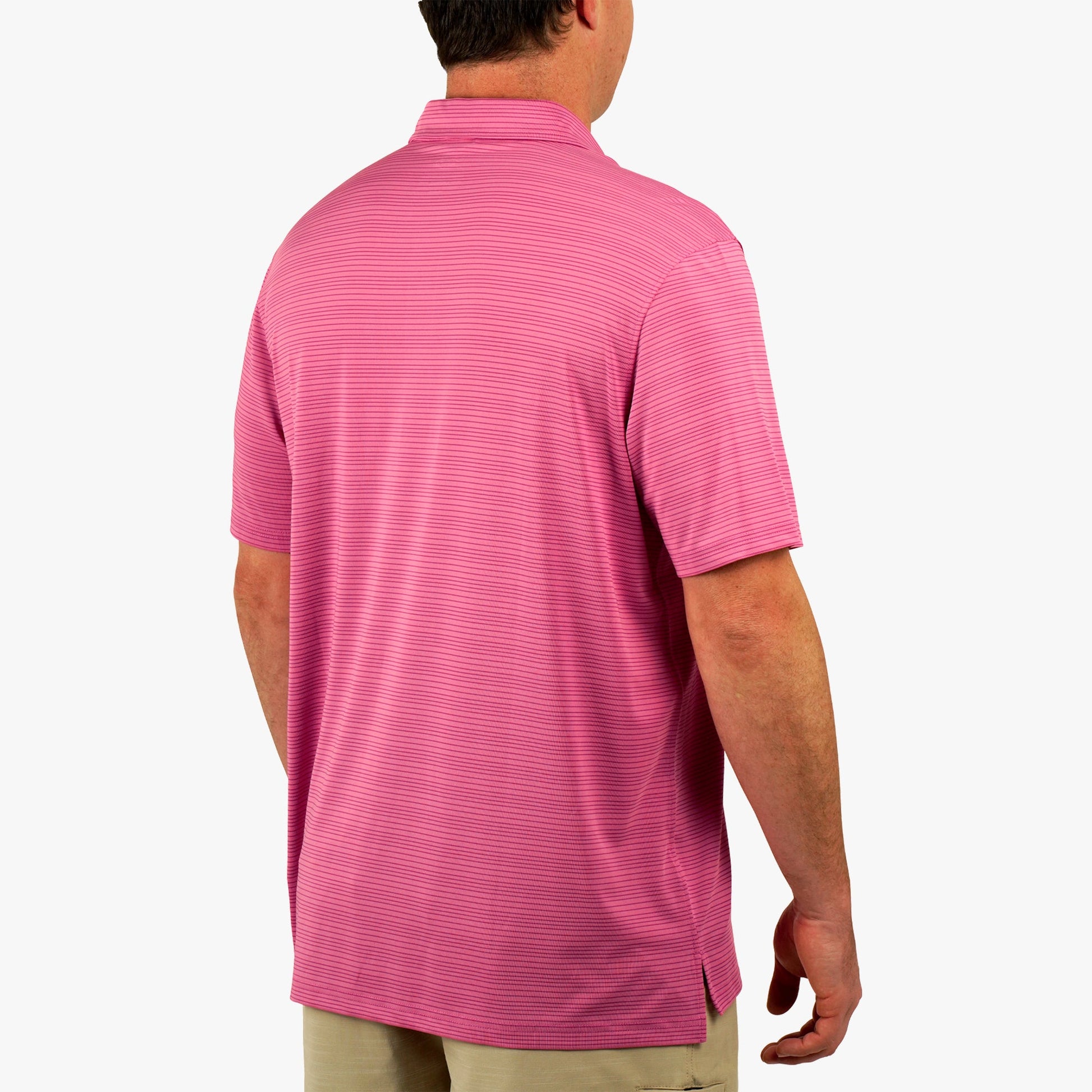 AFTCO Link Performance Polo Beach Glass
