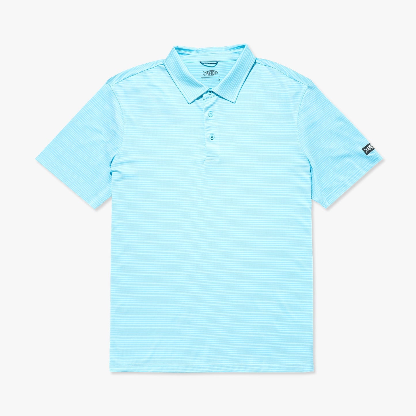 AFTCO Link Performance Polo Beach Glass