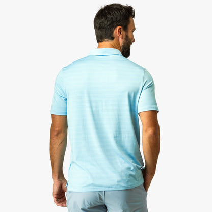 AFTCO Link Performance Polo Beach Glass