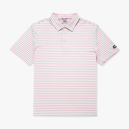 AFTCO Link Performance Polo Beach Glass