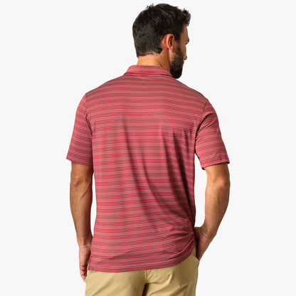 AFTCO Link Performance Polo Beach Glass