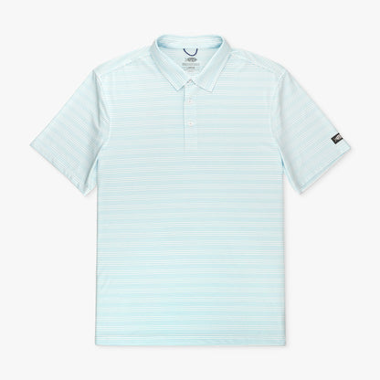 AFTCO Link Performance Polo Beach Glass