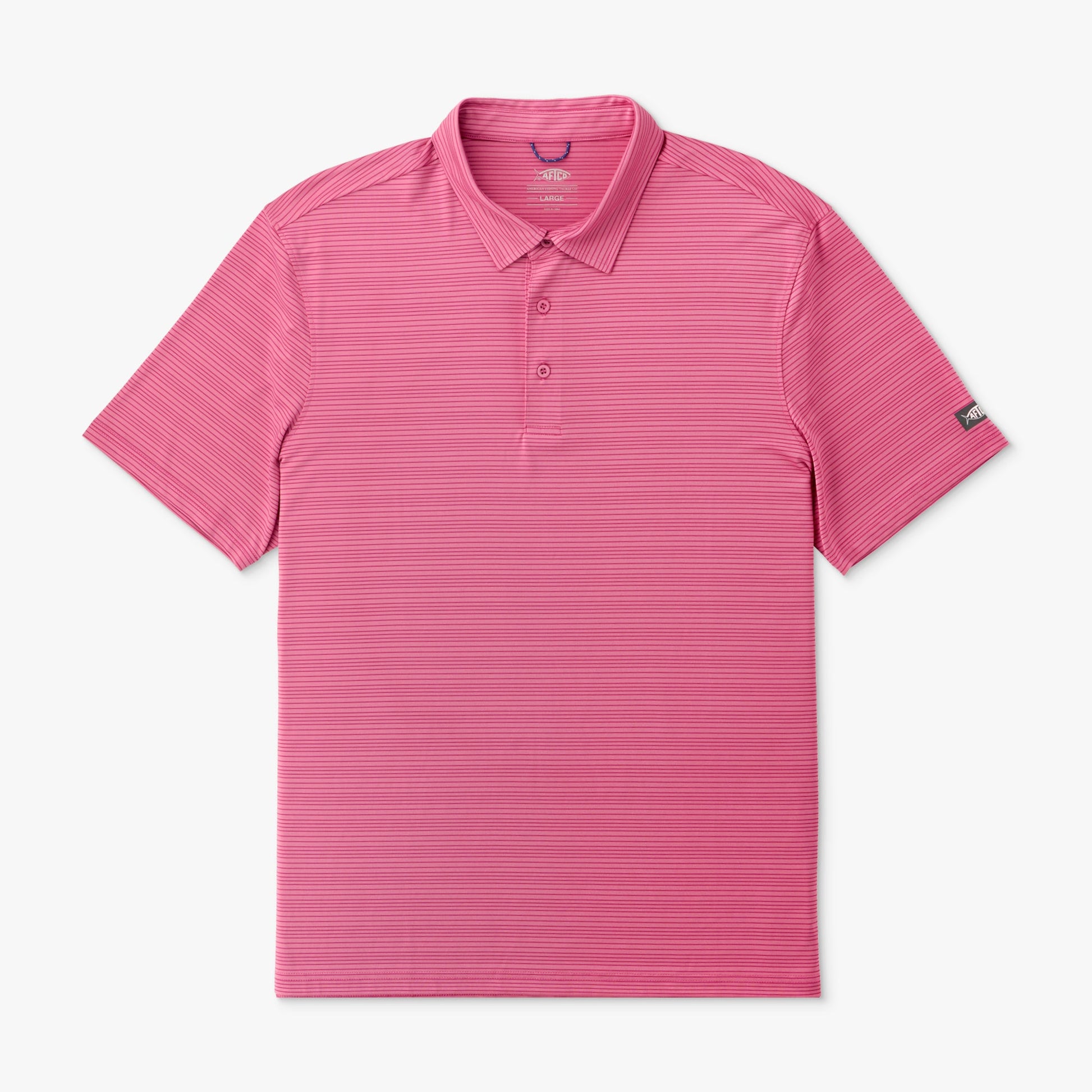 AFTCO Link Performance Polo Beach Glass