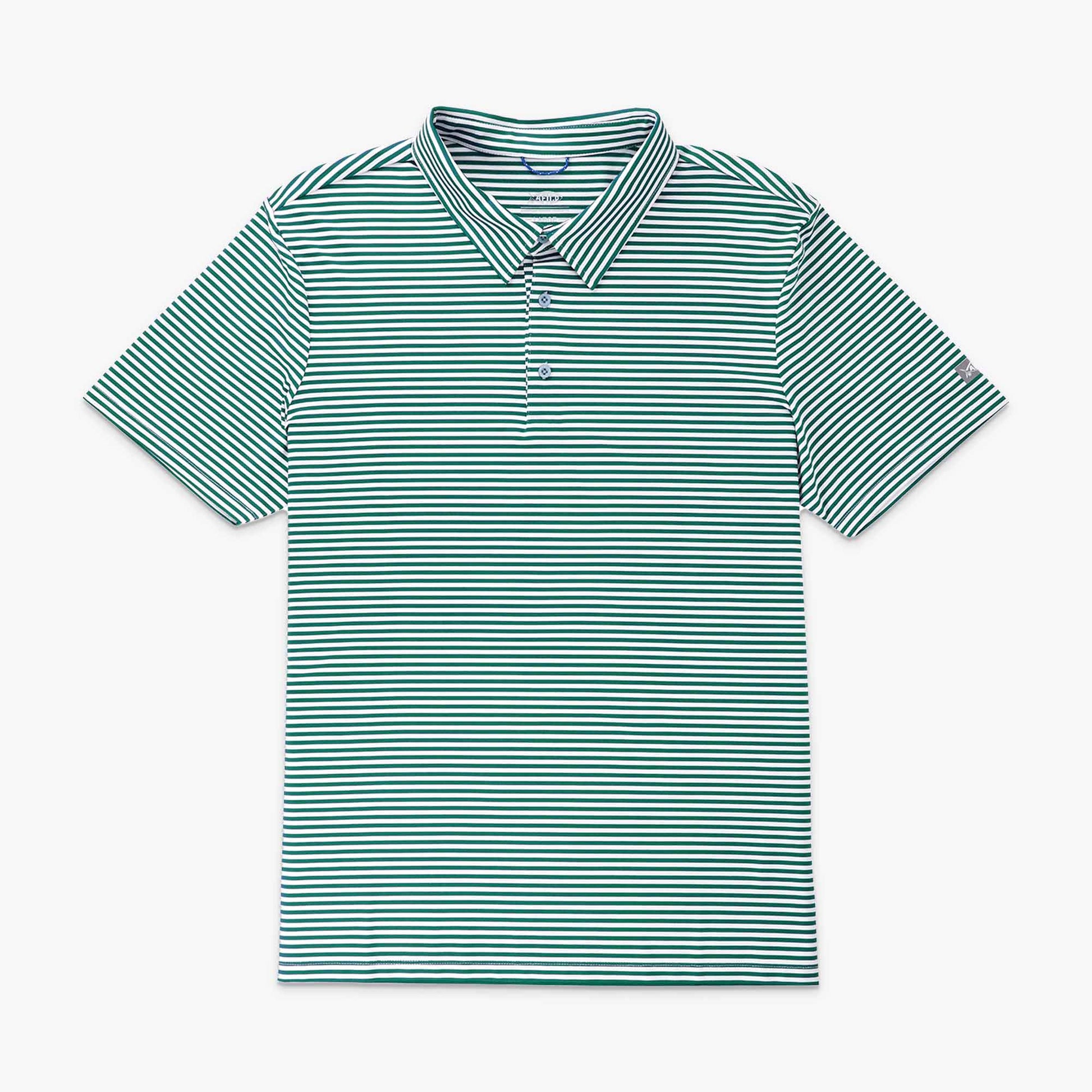 AFTCO Link Performance Polo Beach Glass