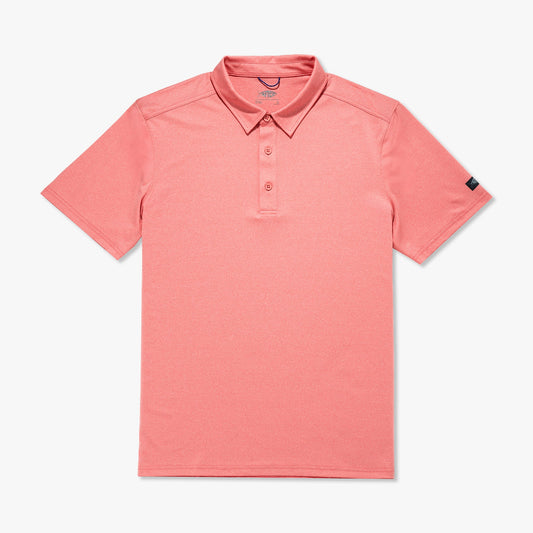 AFTCO Air O Mesh Performance Polo Conch Heather