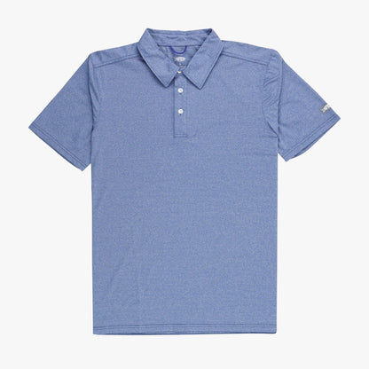 AFTCO Air O Mesh Performance Polo Conch Heather