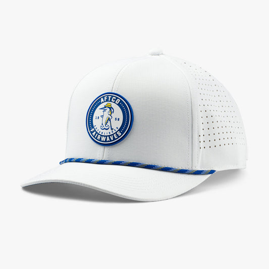 AFTCO Fairwaves Marlin Tech Hat White