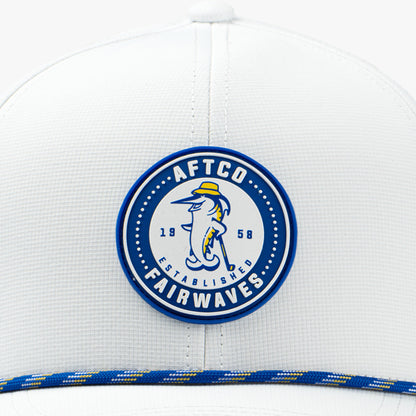 AFTCO Fairwaves Marlin Tech Hat White