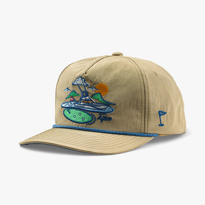 AFTCO Fairwaves Trucker Hat Captains Blue