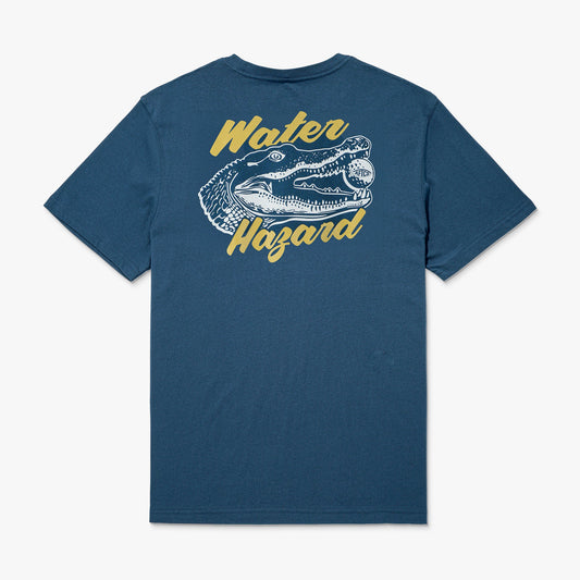 AFTCO Fairwaves Water Hazard SS T-Shirt Naval