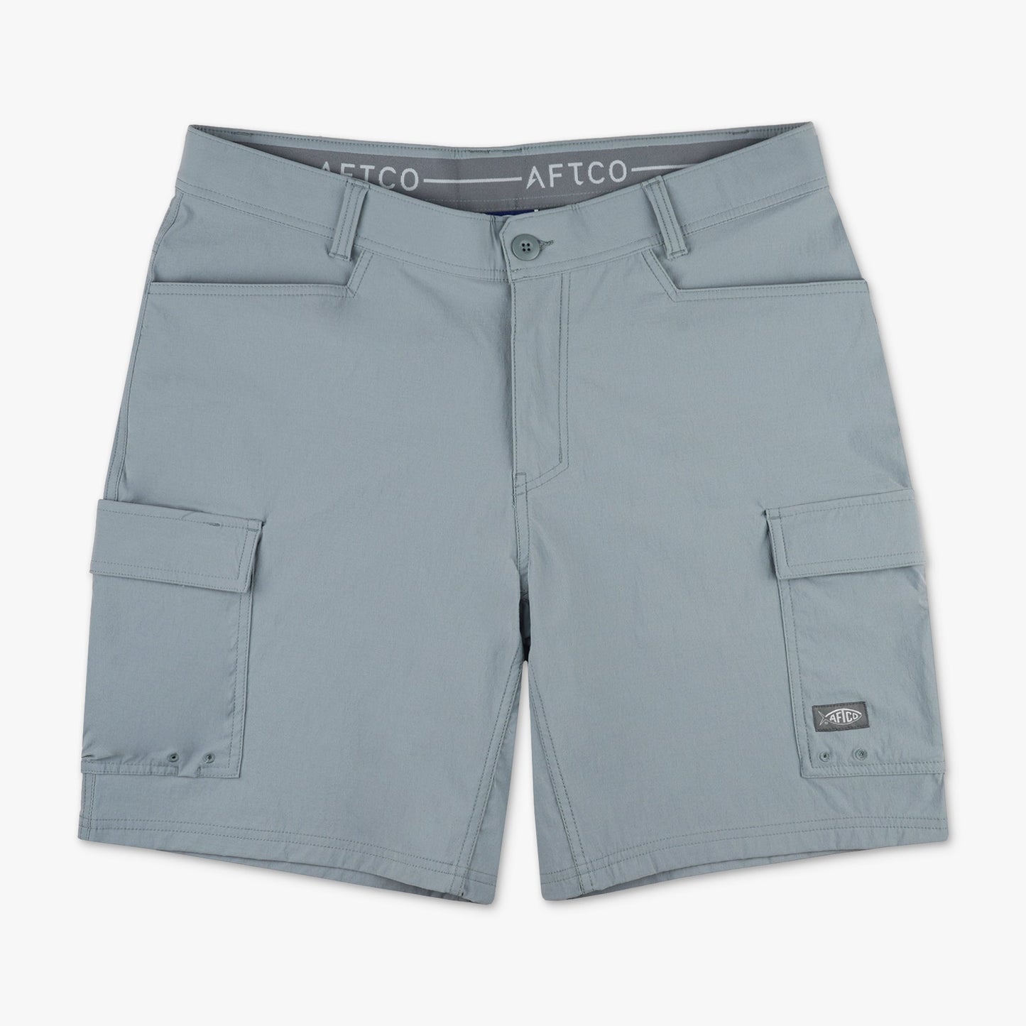 AFTCO Deckhand Fishing Shorts Blue Shadow