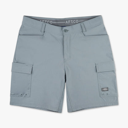AFTCO Deckhand Fishing Shorts Blue Shadow
