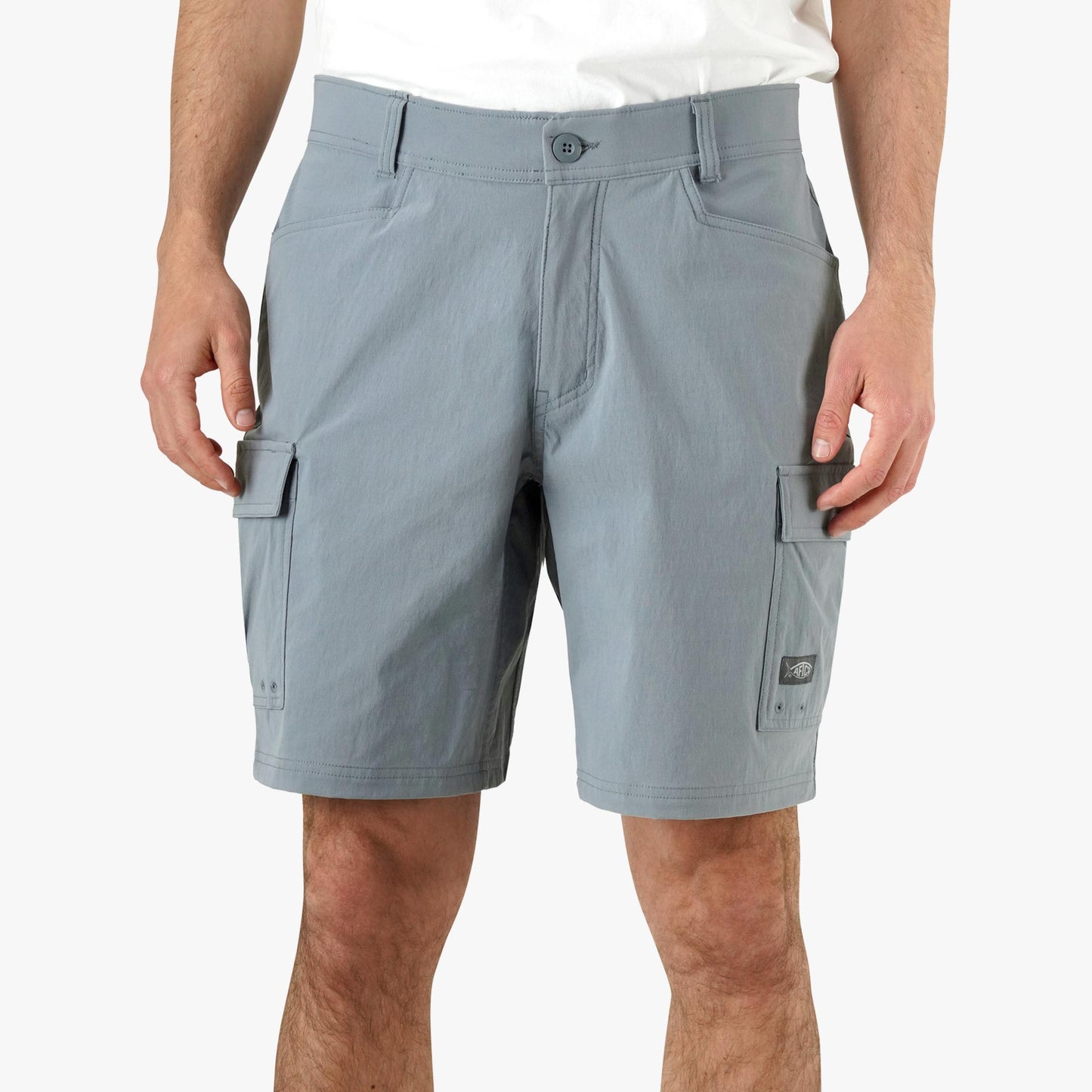 AFTCO Deckhand Fishing Shorts Blue Shadow