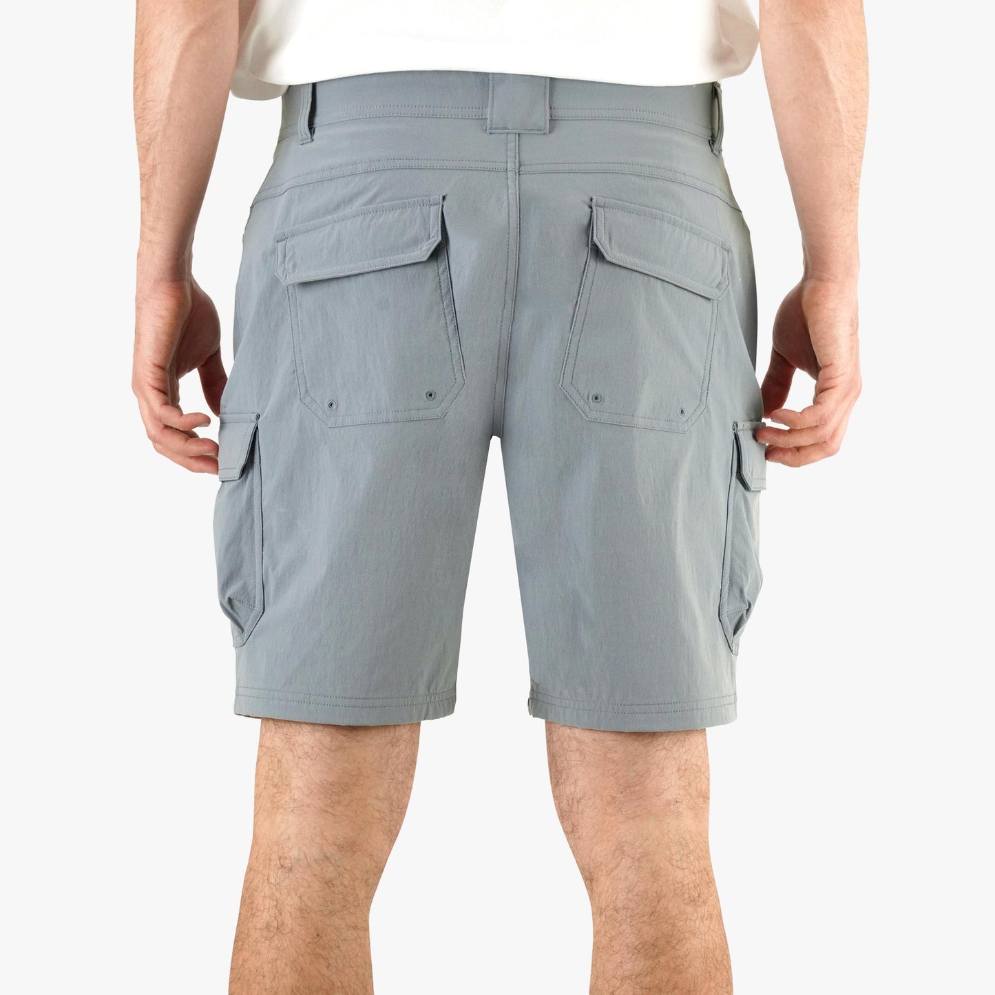 AFTCO Deckhand Fishing Shorts Blue Shadow