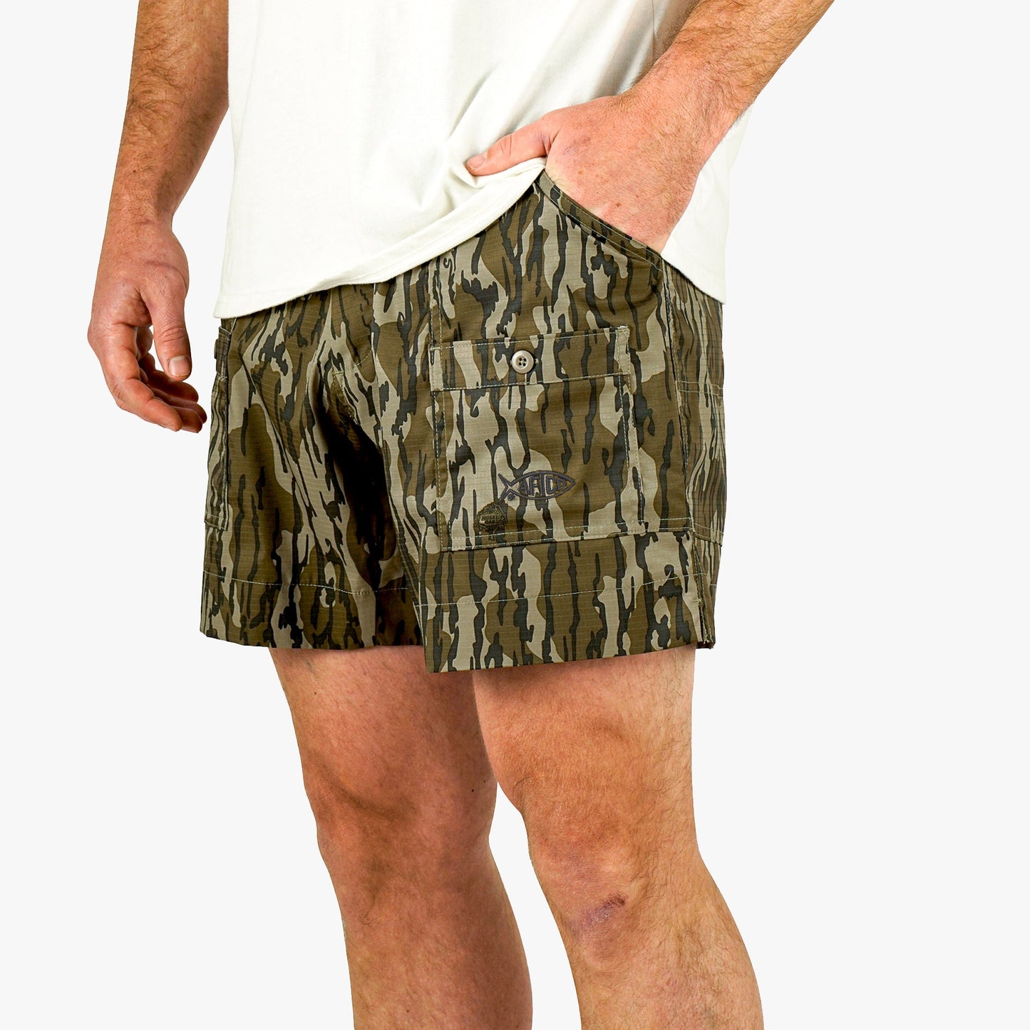 AFTCO The Original Fishing Short® x Mossy Oak® OG Bottomland