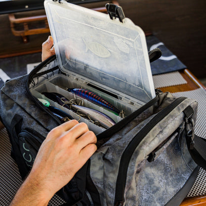 AFTCO 35L Boat Bag Forest Grouper Camo