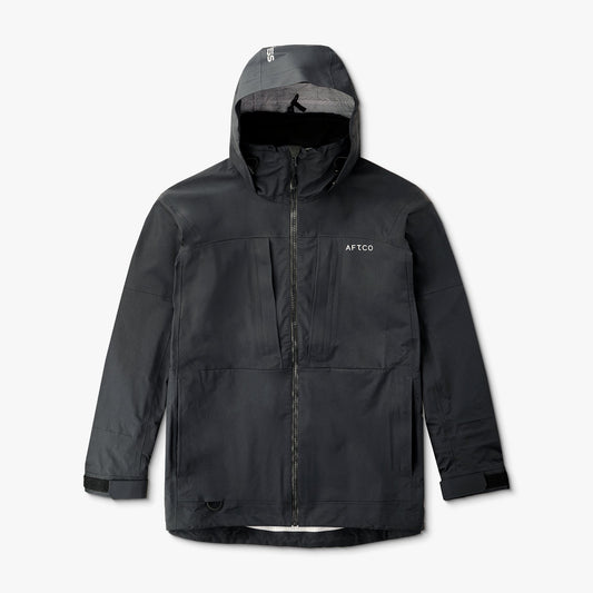 AFTCO Fortress Fishing Rain Jacket Black