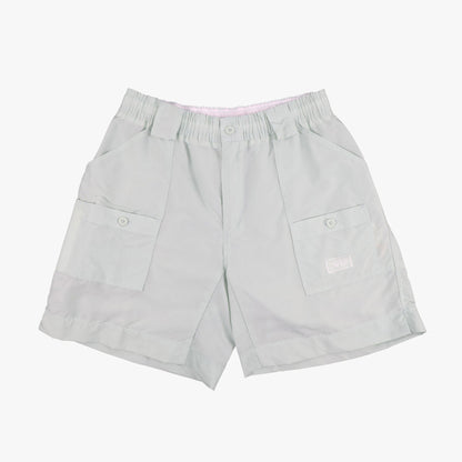 AFTCO Original Mens Fishing Shorts Long - Limited Colors Silver