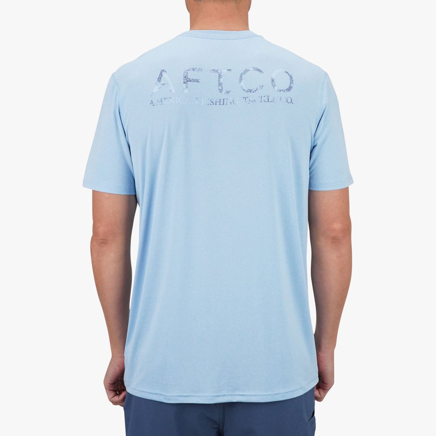 AFTCO Samurai SS Performance Shirt Splish Splash Heather