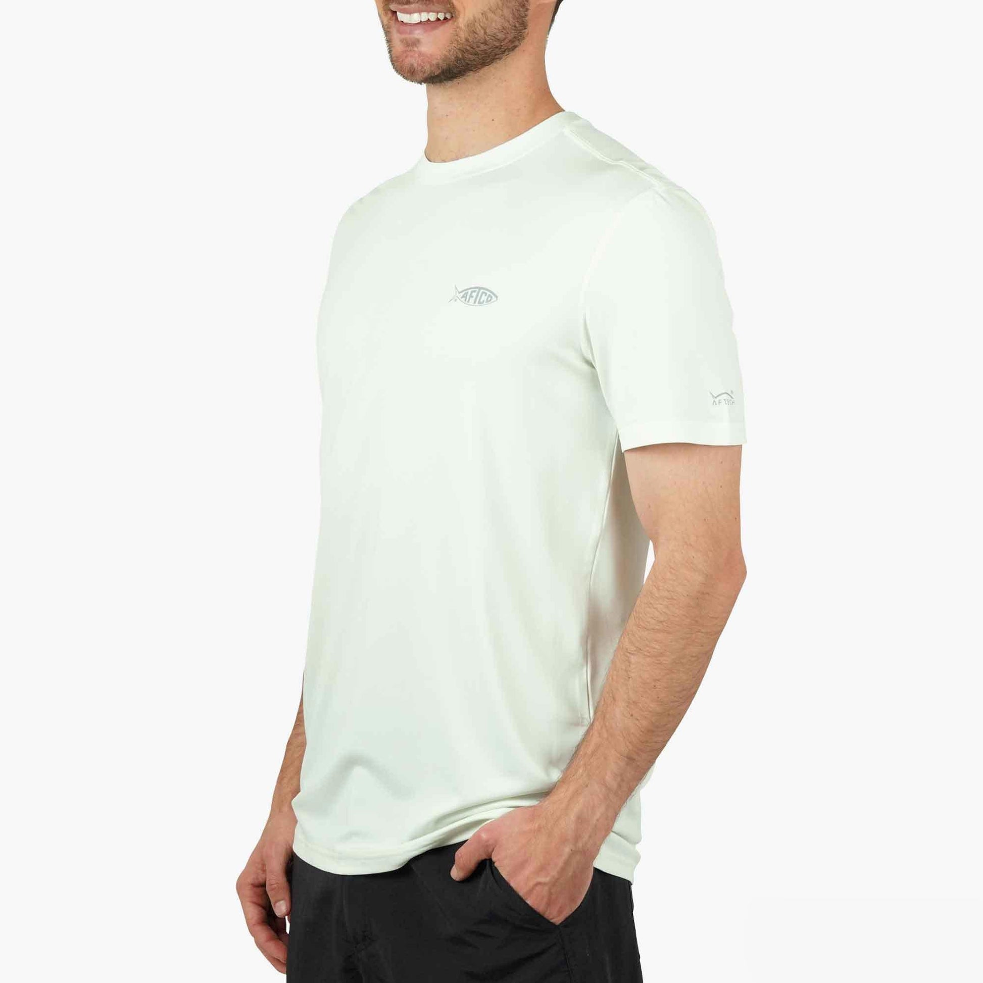 AFTCO Samurai SS Performance Shirt Splish Splash Heather
