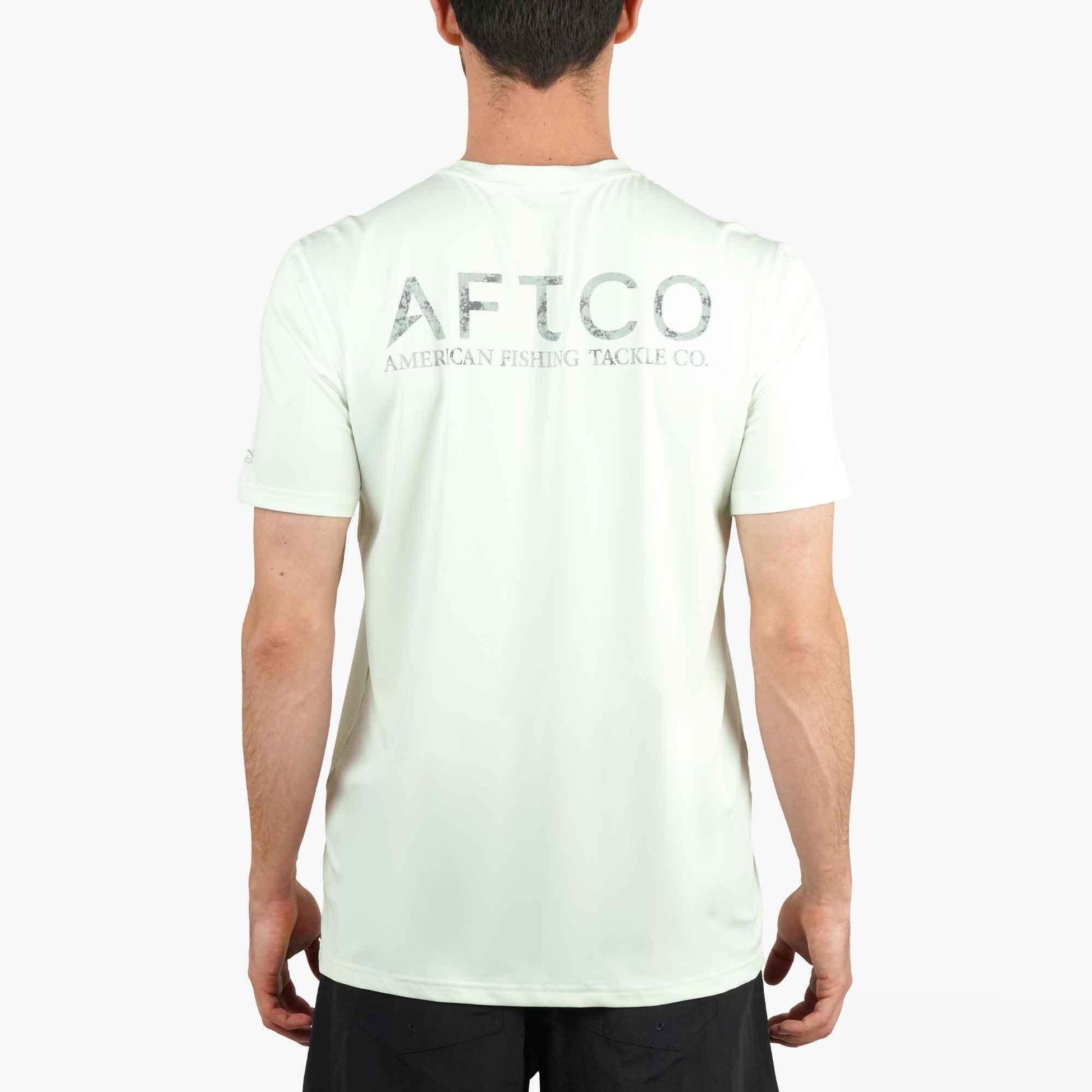 AFTCO Samurai SS Performance Shirt Splish Splash Heather