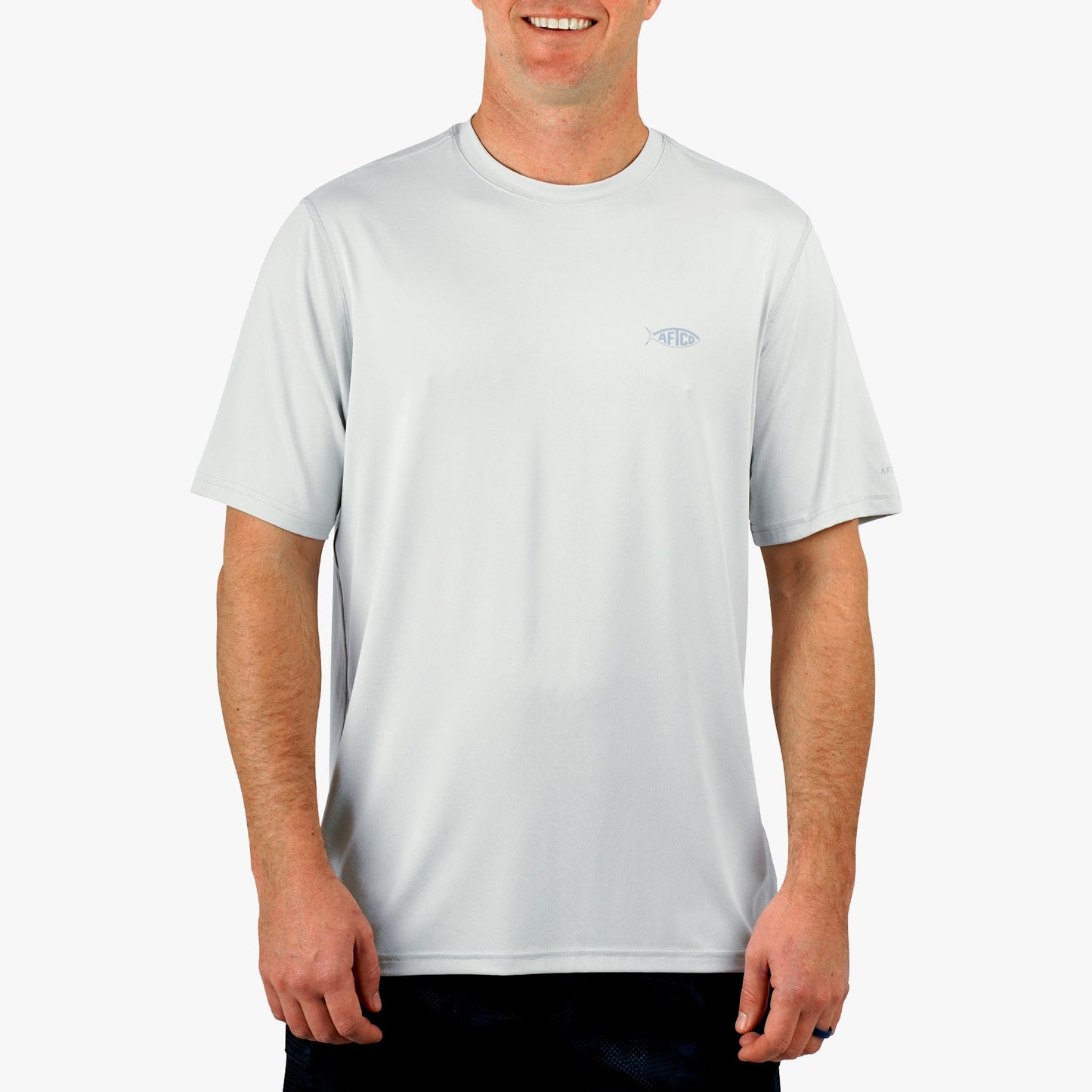 AFTCO Samurai SS Performance Shirt Splish Splash Heather