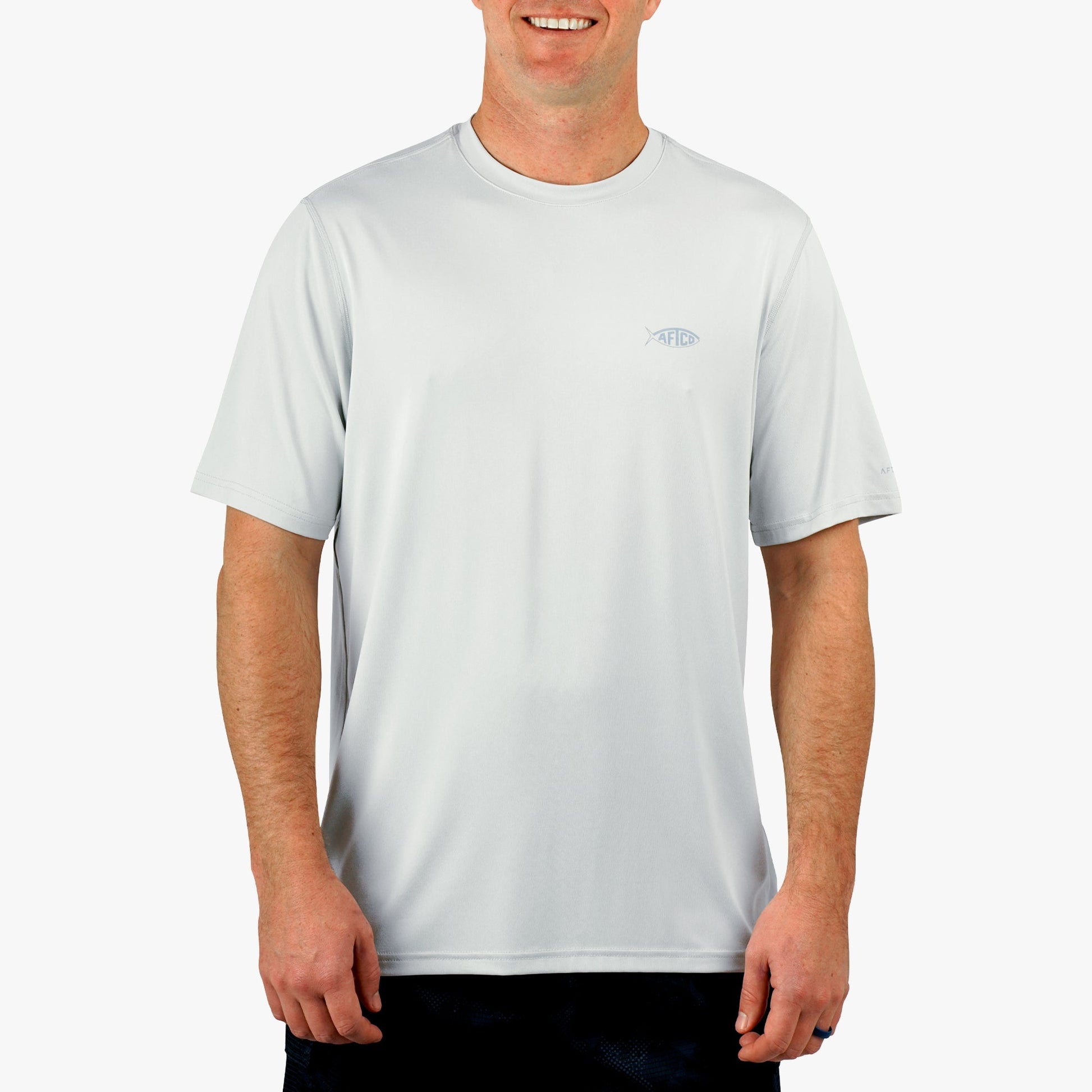 AFTCO Samurai SS Performance Shirt Splish Splash Heather