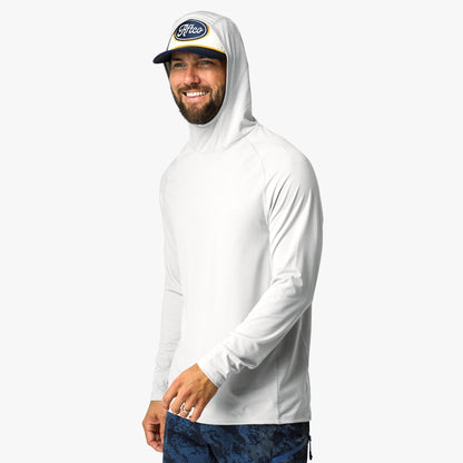 AFTCO Adapt Phase Change Hooded Fishing Shirt Tidal Current Camo