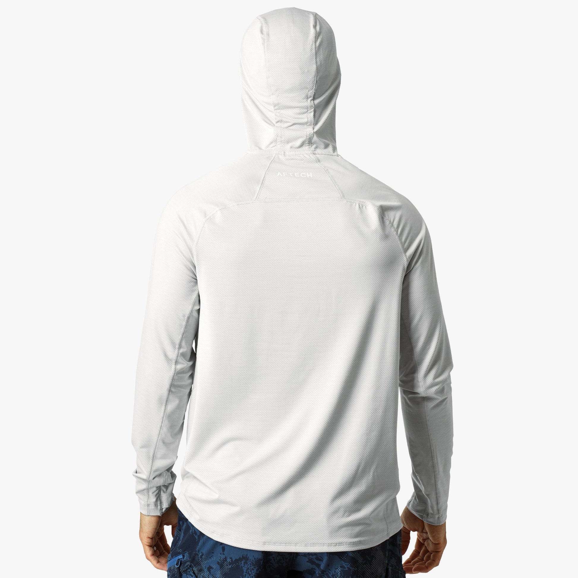 AFTCO Adapt Phase Change Hooded Fishing Shirt Tidal Current Camo
