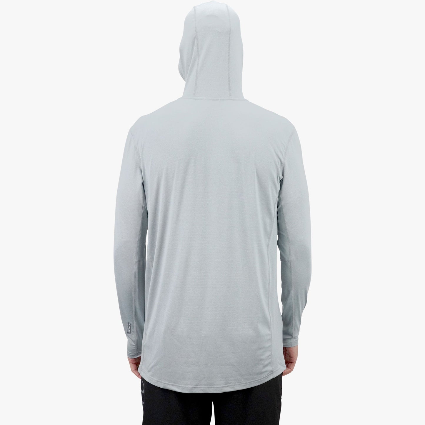 AFTCO Air O Mesh Hooded Fishing Shirt Conch Heather