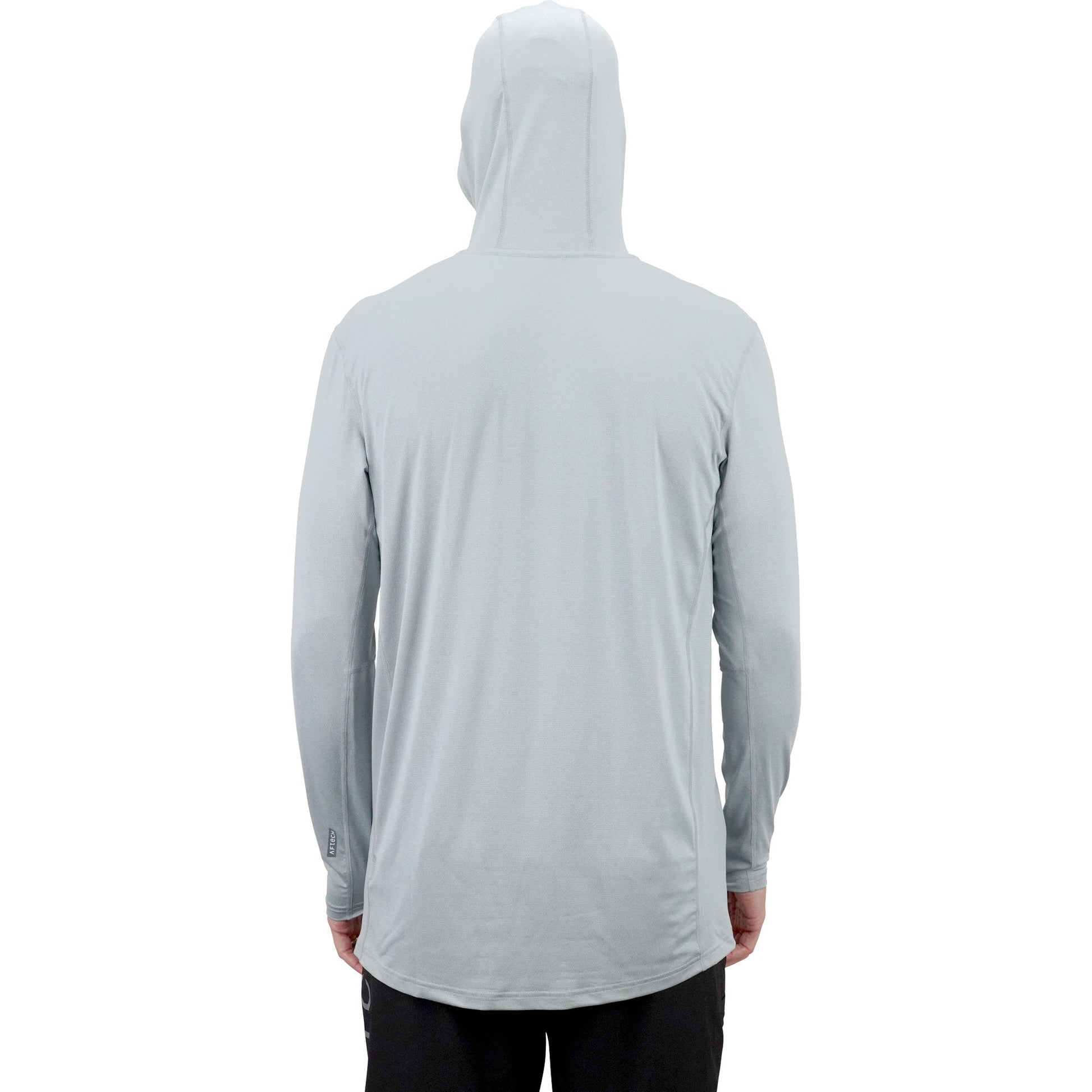 AFTCO Air O Mesh Hooded Fishing Shirt Conch Heather