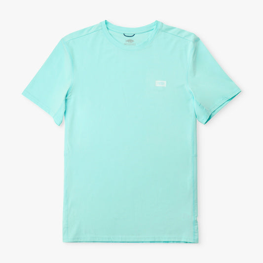 AFTCO Air O Mesh Breathable Fishing Shirt Shoreline Blue Heather