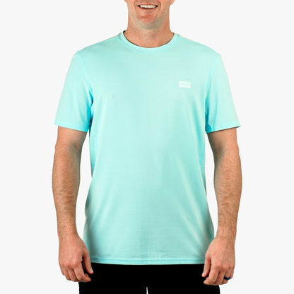 AFTCO Air O Mesh Breathable Fishing Shirt Shoreline Blue Heather