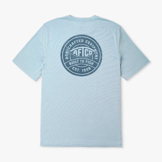 AFTCO Ocean Bound Short Sleeve Fishing Shirts |AFTCO Fathom Heather