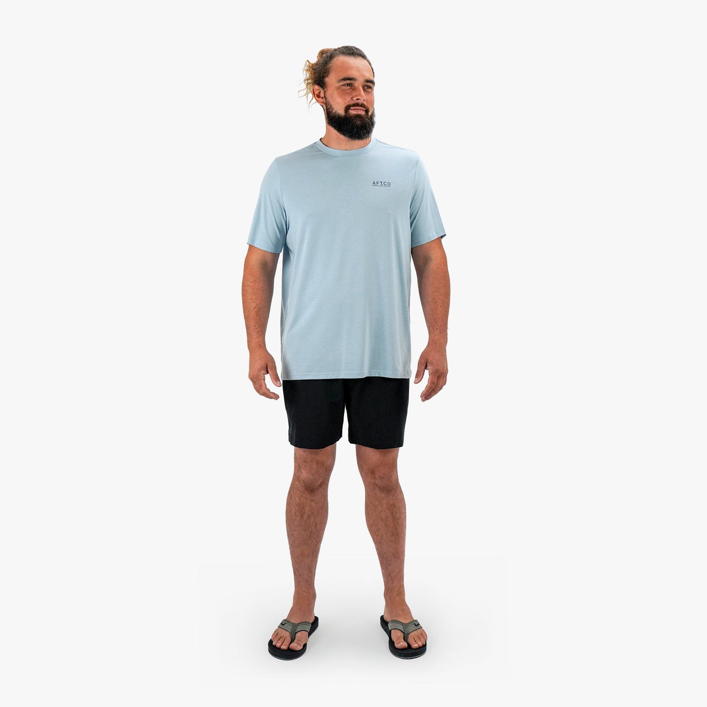AFTCO Ocean Bound Short Sleeve Fishing Shirts |AFTCO Fathom Heather