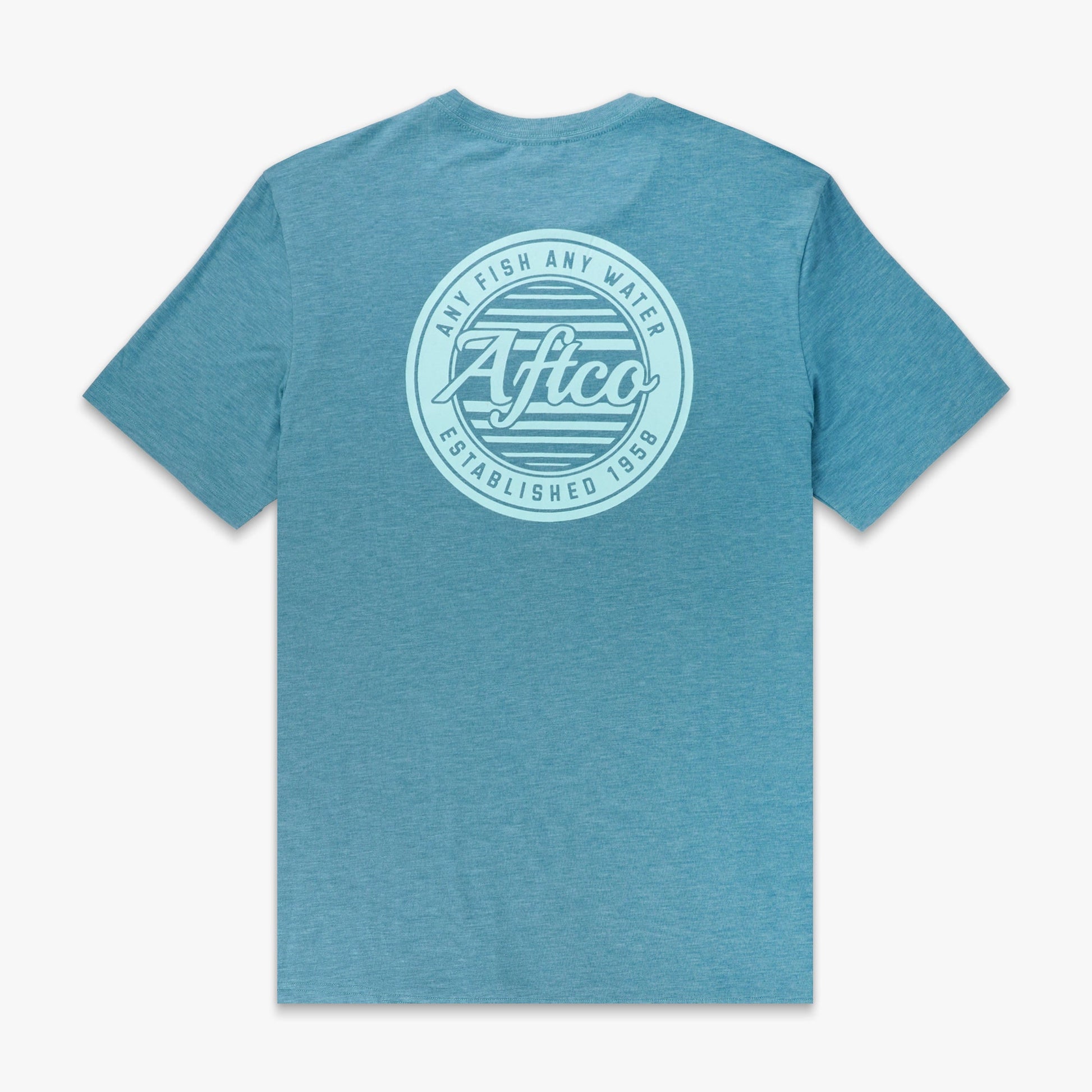 AFTCO Ocean Bound Short Sleeve Fishing Shirts |AFTCO Fathom Heather