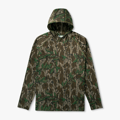AFTCO Mossy Oak® Camo Performance Hood Green Leaf