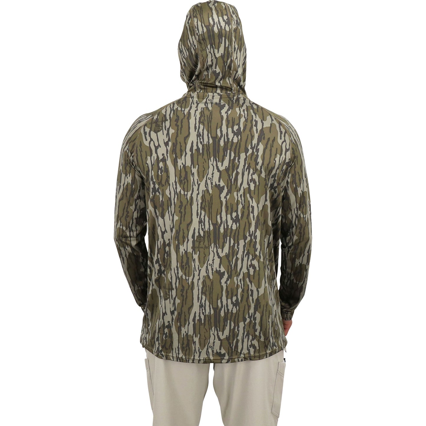 AFTCO Mossy Oak® Camo Performance Hood Green Leaf