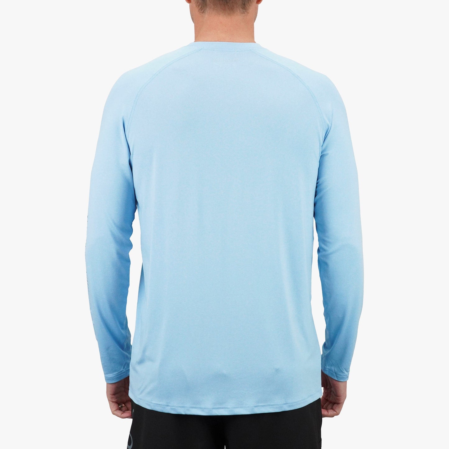 AFTCO Men's Long Sleeve Sun Protection Shirt - Samurai by AFTCO Airy Blue Heather