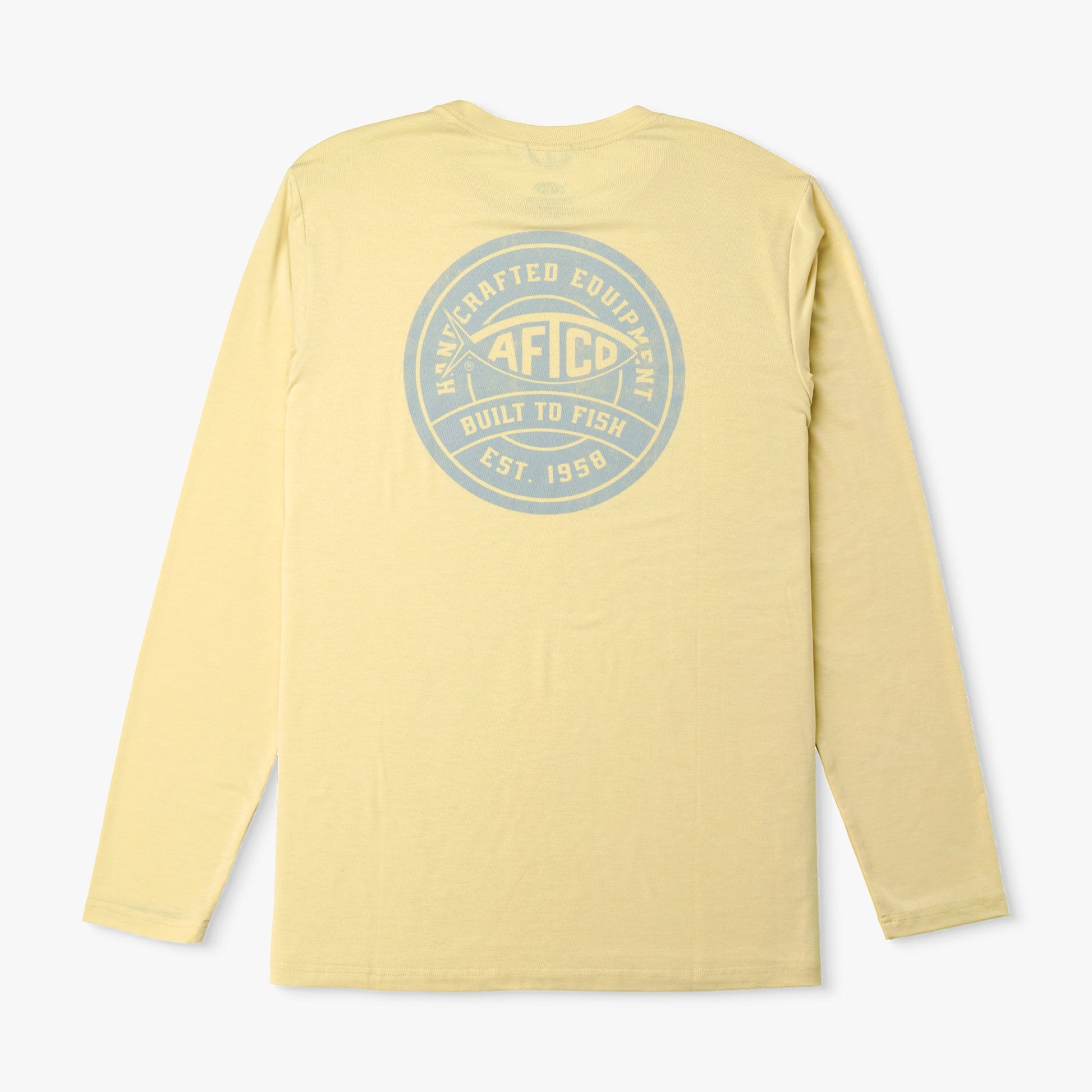 AFTCO Ocean Bound LS UV Protection Fishing Shirts Dusk Heather