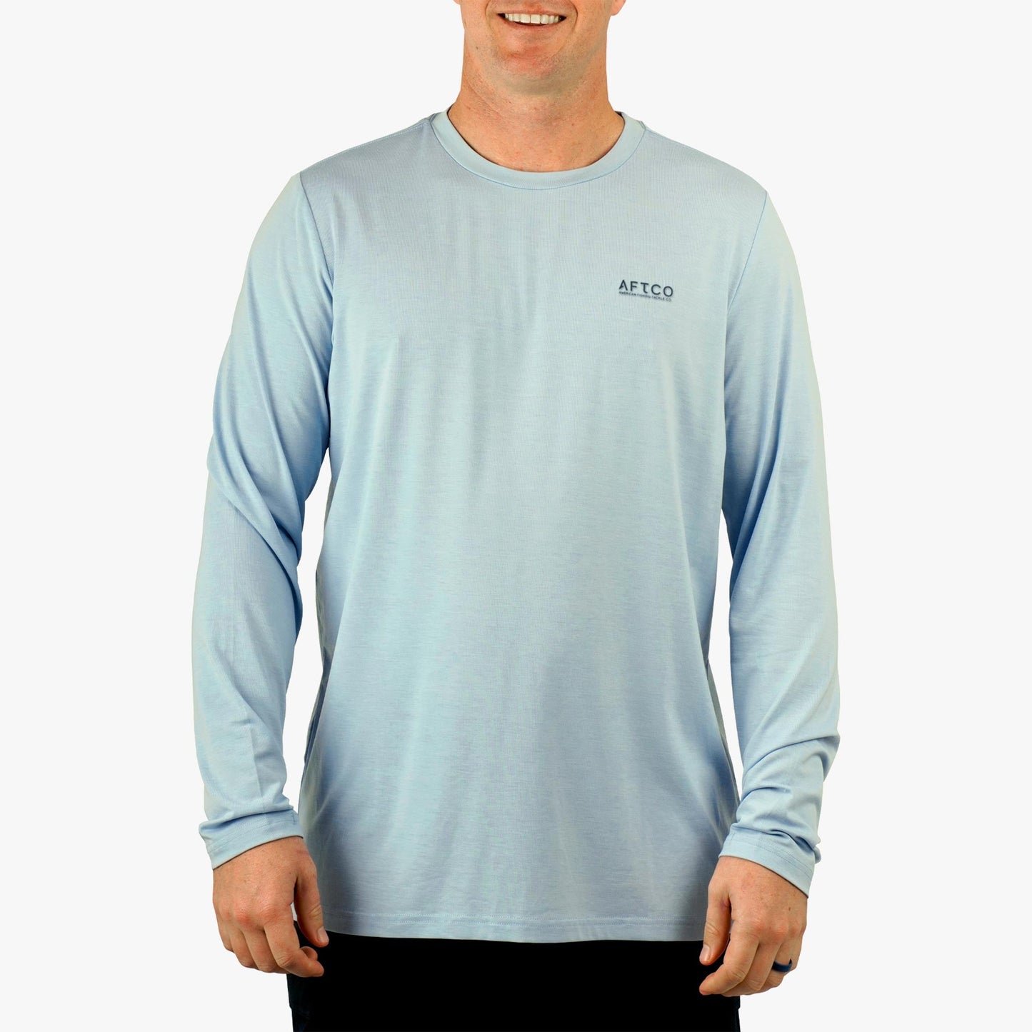 AFTCO Ocean Bound LS UV Protection Fishing Shirts Dusk Heather