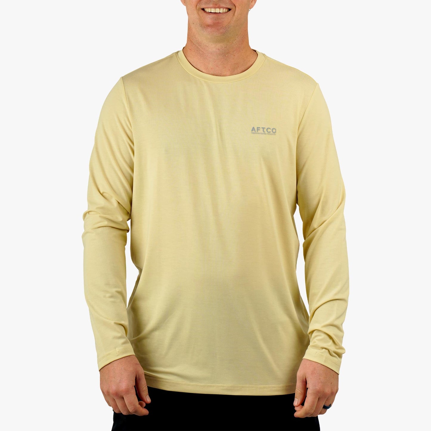 AFTCO Ocean Bound LS UV Protection Fishing Shirts Dusk Heather