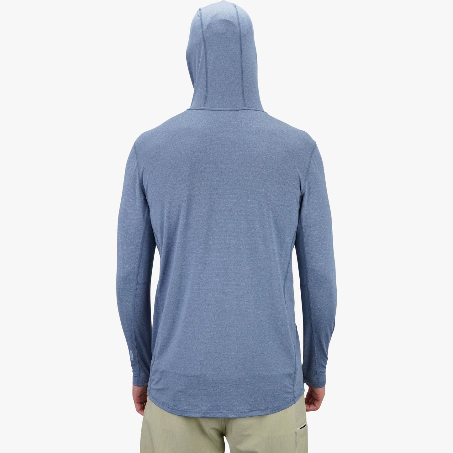 AFTCO Air O Mesh Hooded Fishing Shirt Hint of Mint Heather