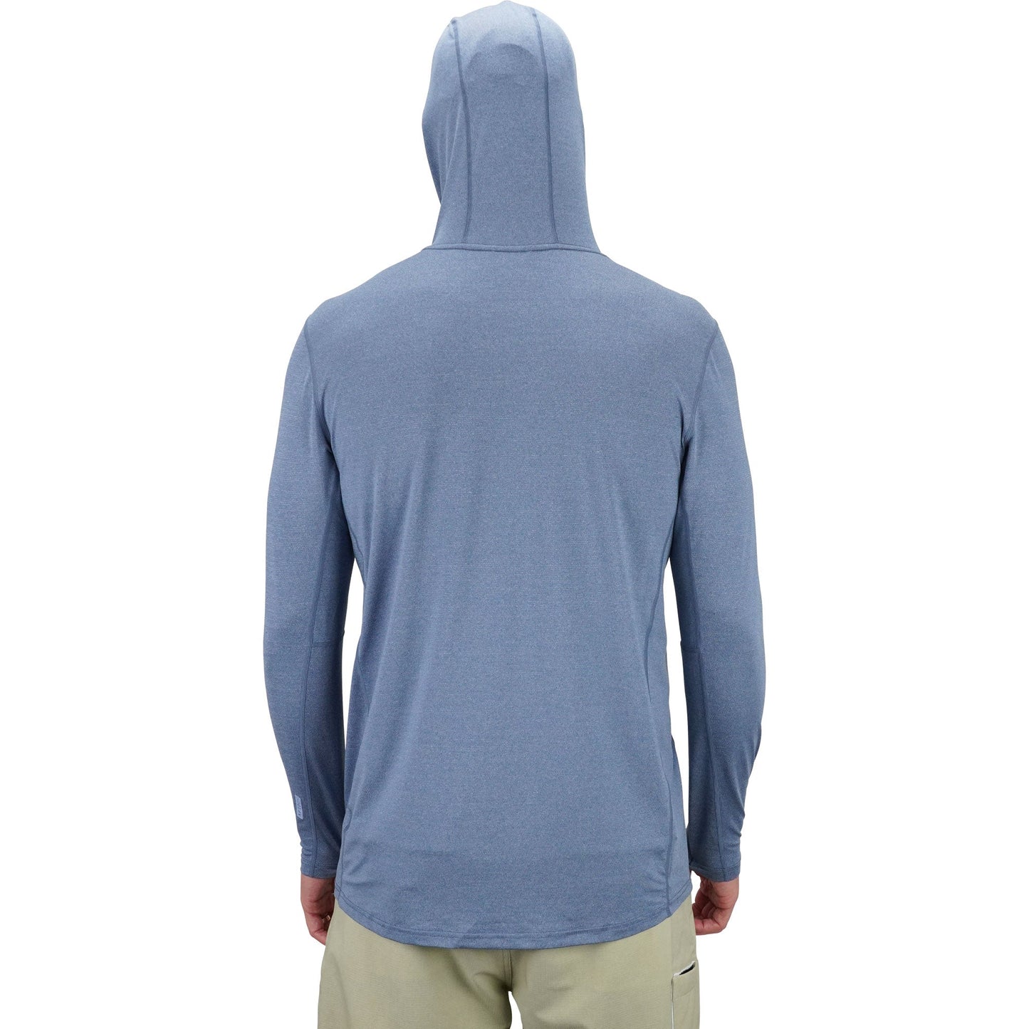 AFTCO Air O Mesh Hooded Fishing Shirt Hint of Mint Heather