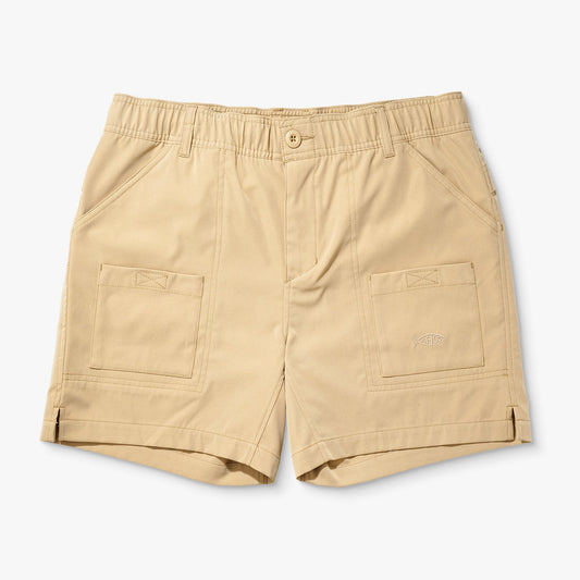 AFTCO Flex 01 Men's Fishing Shorts Dark Sand