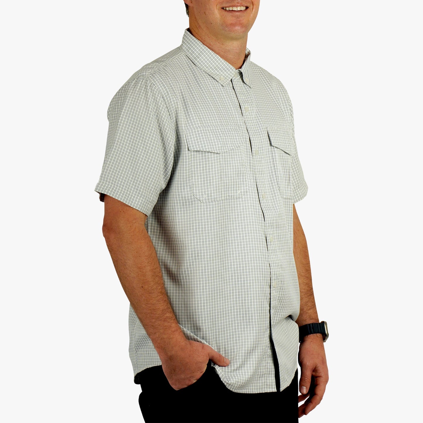 AFTCO Sirius Tech SS Vented Fishing Shirt Dusk