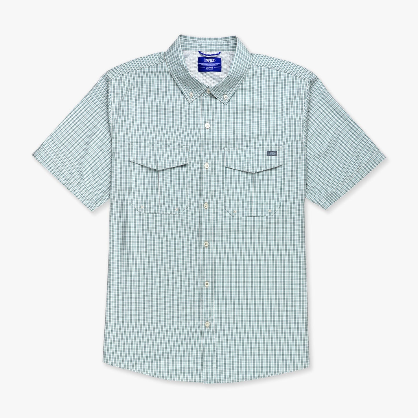 AFTCO Sirius Tech SS Vented Fishing Shirt Dusk