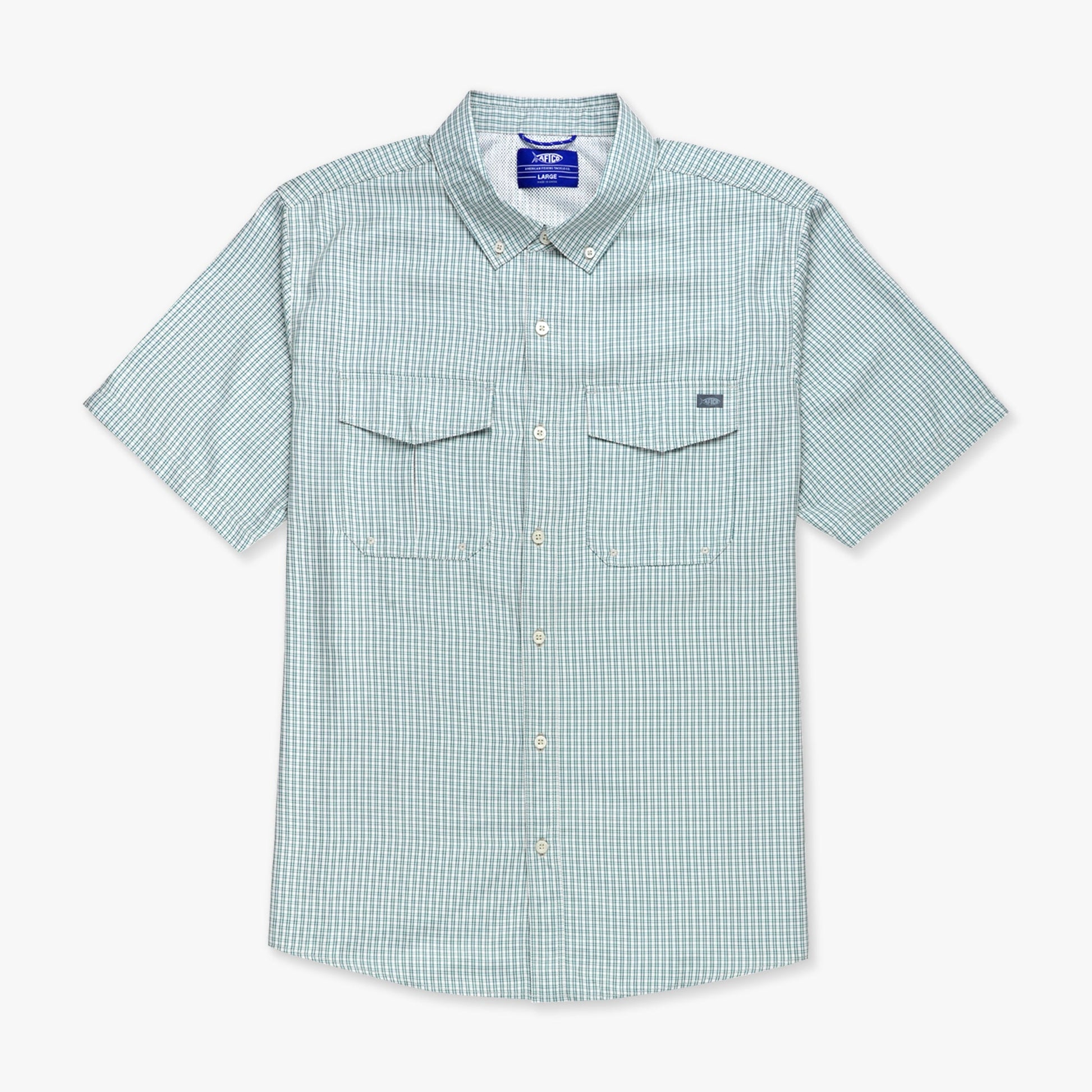 AFTCO Sirius Tech SS Vented Fishing Shirt Dusk
