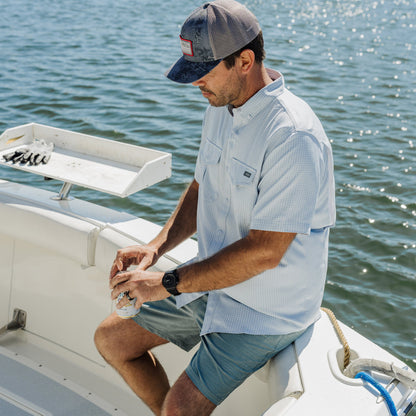 AFTCO Sirius Tech SS Vented Fishing Shirt Dusk