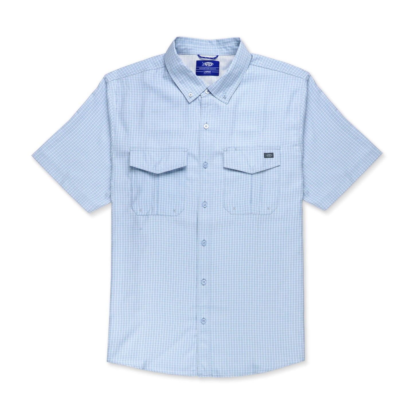 AFTCO Sirius Tech SS Vented Fishing Shirt Dusk